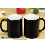 11oz Color changing ceramic coffee mugs Magic coffee mugs