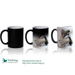 11oz Magic Ceramic Mugs Photo color changing sublimation mugs
