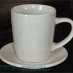 Ceramic Tea Cups and Saucers 11oz 