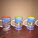 B&R Tall promotional Decal Printing Ceramic Mugs