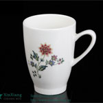 White high printed ceramic mugs with logo Mug Factory