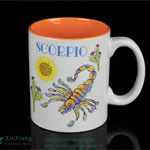 Constellation decal printing ceramic mugs photo mugs sublimation mugs