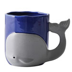 Cheap nordic 11oz cartoon animal ceramic coffee mugs milk mugs 3D breakfast cup whale mugs