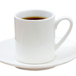 Custom plain white cappuccino coffee mugs set and dish Ceramic espresso sublimation cups