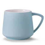 Custom matte plain black ceramic mugs with 7 shape handle coffee cups suppliers