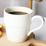 Custom disney plain white ceramic coffee mugs vintage milk cups with logo