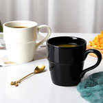 Wholesale porcelain plain white ceramic coffee mugs espresso cups factory