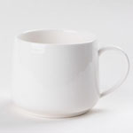 Custom 11oz stoneware jar ceramic mugs plain white coffee cups with starbucks logo