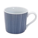 Wholesale blue ceramic horn mugs with wide mouth custom disney mugs factory