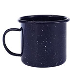 Stock speckle enamel ceramic mugs 500ml ceramic camping mugs manufacturers