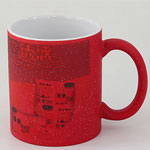 Wholesale blank red color changing sublimation mugs china personalised mugs