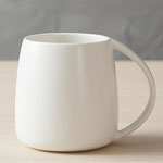 Custom ceramic coffee mugs with handle plain white espresso mugs for tea