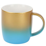 Custom color glazed ceramic sublimation mugs with logo