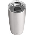 Custom large round double stainless steel insulated tumbler with lid