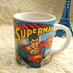 Full Printing Super Man Promotional Ceramic Coffee Mugs